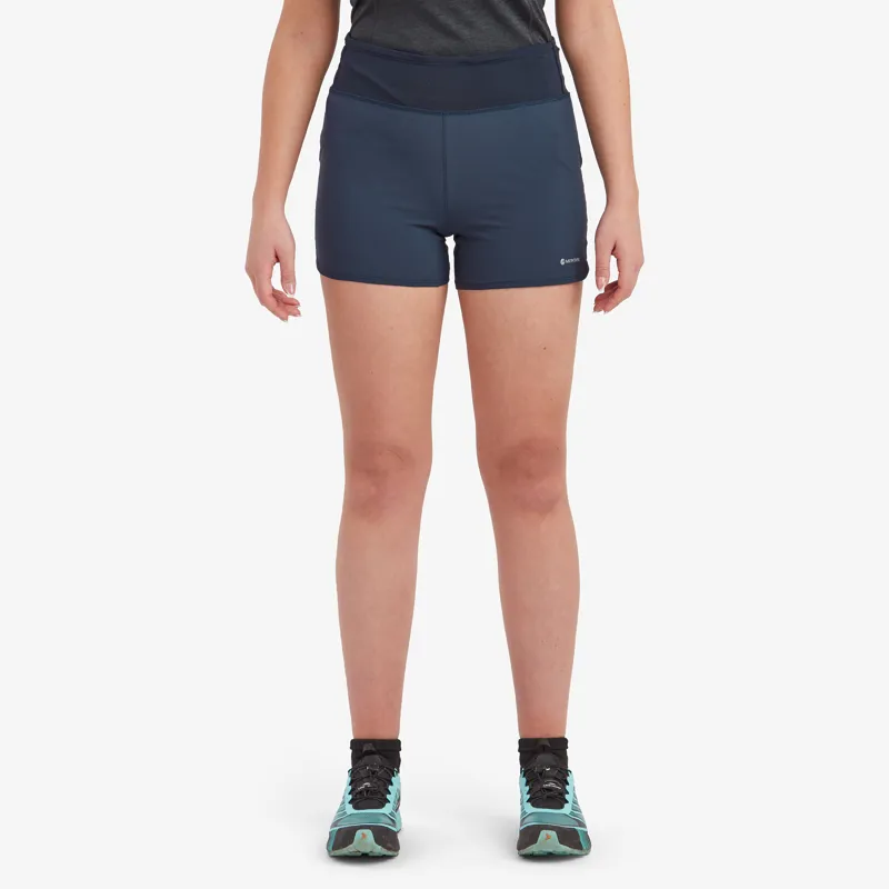 Montane Womens Slipstream 4 Shorts Eclipse Blue-2